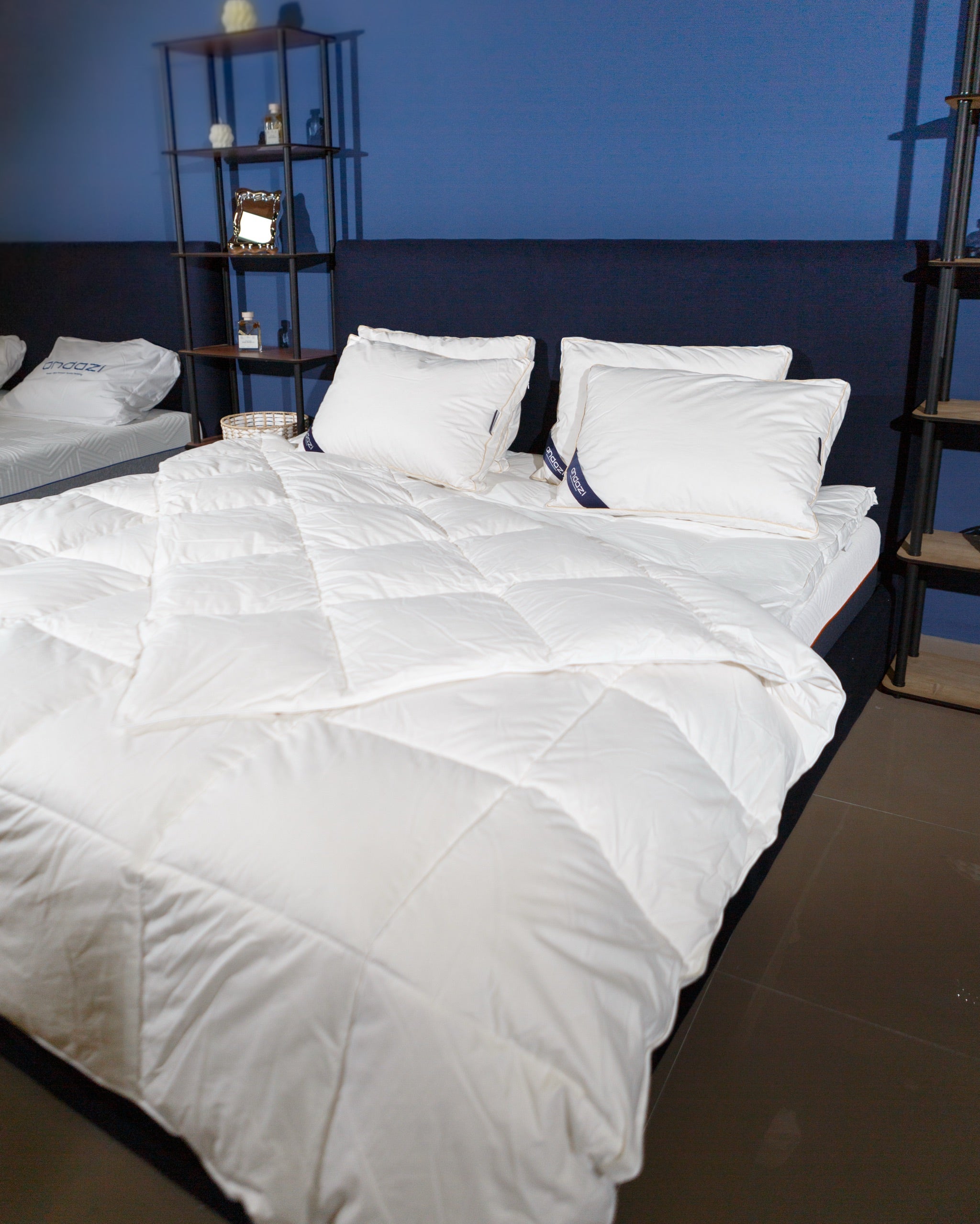 Down Pillow with Visco Core