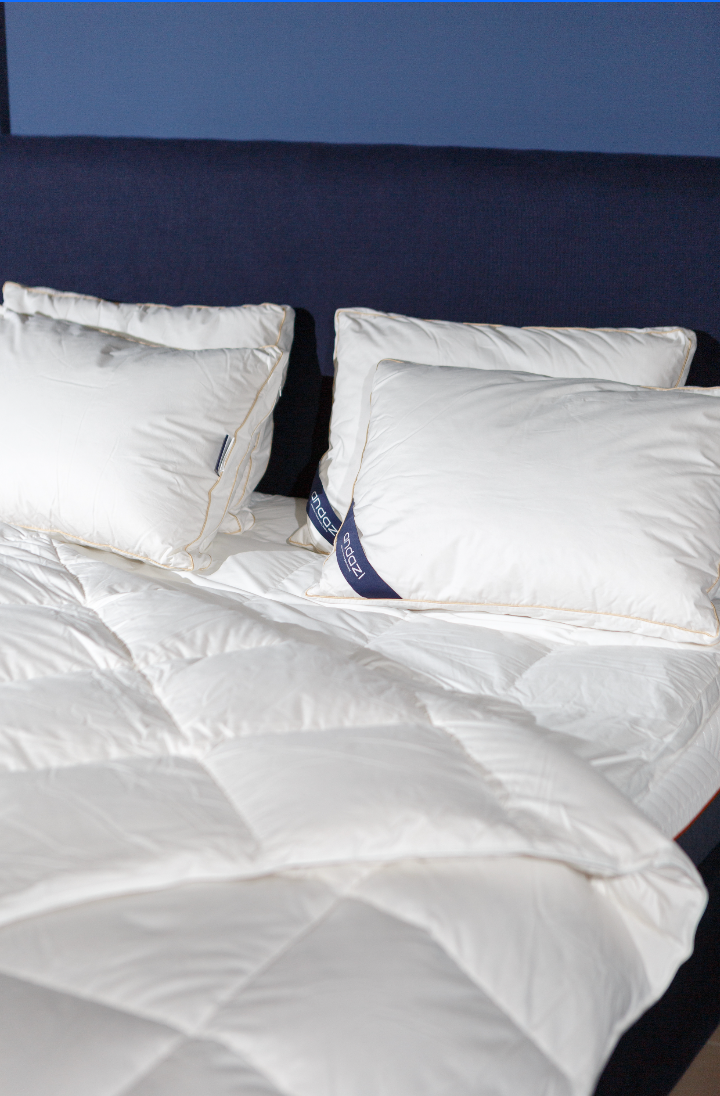 ბუმბულის ბალიში ანდაზი - ხარისხი | Premium pillow Andazi Georgia